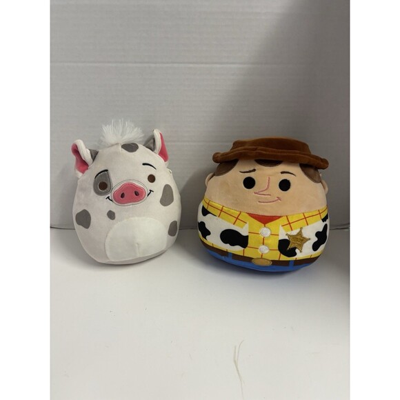 Pua From Moana / Woody From Toy Story Squishmallows Lot - Picture 1 of 5